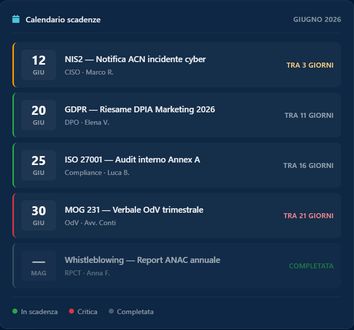 calendario scadenze